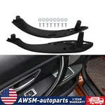 For Bmw F30 F80 F31 320I 328I Front Left Right Inner Trim Door Pull Handle Black. Fixed Price $15.93.