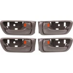 Interior Door Handle For 2002-2006 Toyota Camry Set Of Front Rear Brown. Fixed Price $34.61.
