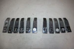 Lot Of 11 Inside Door Handles (6 Lh / 5 Rh) For 1968L-1976 Corvettes. Fixed Price $99.00.