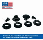 Pair Bolt Nut Screw Cab Window Latch Lock For Nissan Frontier D21 1987 - 1995. Fixed Price $20.41.