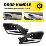 Front Left Right Side Chrome Black Interior Door Handle For Chevy Cruze 2011-15. Fixed Price $26.99.