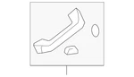 Genuine Toyota Interior Grab Bar (front) 74610-0C082-B0. Fixed Price $69.92.