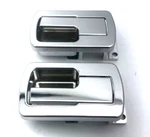Billet Interior Door Handle Fits Vw Beetle, Super Ghia, T3 Chrome. Fixed Price $235.00.