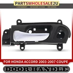 Front Left Chrome+black Interior Door Handle For Honda Accord 2003-2007 Coupe. Fixed Price $21.99.