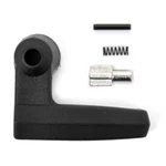 1980-1996 Ford F-150, Bronco Vent Window Handle Passenger Side-black. Fixed Price $10.95.