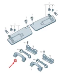 New Volkswagen T-roc A11 Front Roof Handle 2G085760782V 2G0-857-607-82V. Fixed Price $87.50.