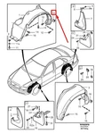 Volvo S40 MK2 Plastic Expansion Nut 3293328 New. Fixed Price $29.77.