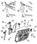Genuine Mopar Exterior Door Handle Left 1KR95JSCAD. Fixed Price $56.40.