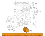 Chrysler Oem 98-00 Durango Front Door Lock Hardware-handle, Inside RZ12DX9AA. Fixed Price $33.72.