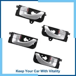 1 Kit Front Rear Left Right Interior Door Handle For Hyundai Sonata 05-08. Fixed Price $32.49.