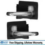 Interior Inside Door Handles Chrome Pair Set New For 90-94 Lincoln Town Car. Fixed Price $26.95.
