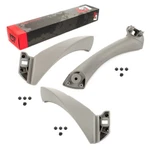 3X Door Handle Grip Interior Set Rear Front Right Gray For Bmw Series E90 E91. Fixed Price $101.50.