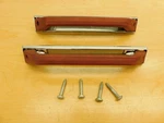 Interior Door Pull Handle & Base -pair- 1967 1968 Chrysler New Yorker 67CY3-1C1. Fixed Price $60.00.