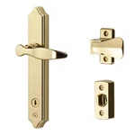 Ideal Security SK1215BB Ml Lever 2-POSTS With Tie-down Screw, Bright Brass. Fixed Price $91.70.