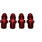 4AN 1/8 Npt Nitrous Oxide Fittings Red Set Of. Fixed Price $15.50.