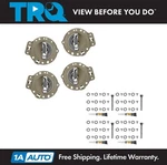 Trq Door Handle & Bezel Kit Khaki Chrome Front Rear Set For Jeep Commander. Fixed Price $89.95.