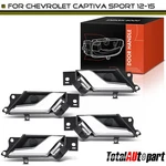 4PSC Chrome Interior Door Handle For Chevrolet Captiva Sport 12-15 Front & Rear. Fixed Price $27.63.