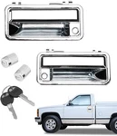Chrome Exterior Door Handle Front W/lock Cylinders For 88-01 Chevy Gmc C/k 1500. Fixed Price $38.99.