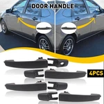 4/8X Exterior Door Handle Right Left Driver Passenger 08-11 Ford Focus Black. Fixed Price $77.16.