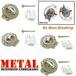 Upgraded Set Interior Inner Door Handle For 06-10 Jeep Commander Tan Chrome Bolt. Fixed Price $39.96.