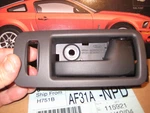 2005-2014 Mustang Nos Oem Take Off AR3Z-6322600-EB Black Interior Door Handle. Fixed Price $17.95.