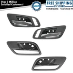 Door Handle Inside Interior Front Rear Black Ebony Chrome Kit 4PC For Chevy Gmc. Fixed Price $79.85.