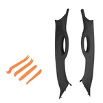 2X A-pillar Interior Trim W/ Assist Handle Front Lh Rh Black 04-08 Ford F150. Fixed Price $57.65.