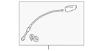 Genuine Honda Lever Rear Seat *NH167L* (graphite Black) 82222-TP6-A01ZA. Fixed Price $45.30.
