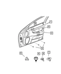 Genuine Mopar Remote Handle Bezel Left UR891T5AA. Fixed Price $35.60.