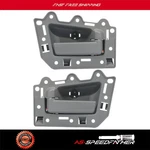 Fits 2005-2011 Jeep Grand Cherokee Rear Left Right 2PCS Inside Gray Door Handle. Fixed Price $19.69.