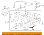 Gm Oem 13-16 Malibu Limited Front Door Interior Trim-handle Cover 22894414. Fixed Price $29.49.