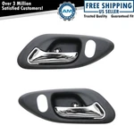 Trq Inside Gray Door Handle Pair Set Of For 98-02 Accord Coupe W/ Power Locks. Fixed Price $31.02.