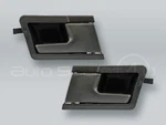 Black Front Inner Door Handle Pair Fits 1993-2003 Vw Eurovan. Fixed Price $34.90.