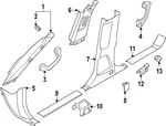 Genuine Nissan Interior Grab Bar 76943-7JA0A. Fixed Price $63.38.