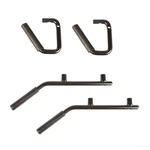 Rugged Ridge Steel Grab Handles F/r Kit Black Fits 07-18 Jeep Wrangler Jk/jku. Fixed Price $133.99.