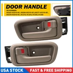 For 2000-2006 Toyota Tundra Pair Front Interior Door Handle Left & Right Beige. Fixed Price $13.99.