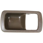 Tan Interior Inside Inner Door Handle Bezel Driver Left Lh For 92-96 Camry. Fixed Price $6.11.