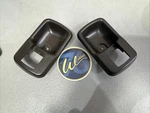 Audi 100 Coupe Quattro 1984-88 Pair Brown Inner Door Handhold Trim Oem Genuine. Fixed Price $26.69.