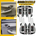 Door Inside Handles Silver Front & Rear Lh Rh Set Of 4 For Toyota New. Fixed Price $23.99.