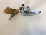 1942 - 1948 Nash Locking Handle With Key, Oem, Working, Nice Original. Fixed Price $60.00.