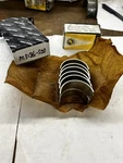 Fits Renault Caravelle 845CC 58MM "670" 1956-1967 Main Bearing Set M3186-STD. Fixed Price $79.50.
