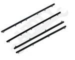 Apdty 159792 Front Inner Outer Door Window Belt Weatherstrip 4 Pc Kit. Fixed Price $64.26.