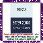 Genuine Toyota Parts Snap Door Lock Cont (69759-20070). Fixed Price $62.43.
