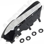 Apdty 135662 Interior Door Handle Rear Left Kit Chrome Lever Black Housing. Fixed Price $148.78.