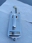 Jaguar XJ6 Interior Door Handle/ Lock Assembly, Cast Alloy, 124748 LH11 (sbox 2). Fixed Price $55.00.