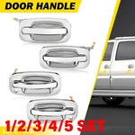 Outer Door Handle Chrome Front Rear Left Right For 99-07 Chevy Silverado 1-5SET. Fixed Price $122.54.