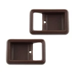 For Nissan 720 1980-1986 Door Handle Trims Driver Passenger Side Pair Front. Fixed Price $23.30.