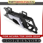 Front Passenger Side Silver & Black Interior Door Handle For Acura Tsx 09-14. Fixed Price $30.49.