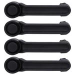 4X For 2007-2017 Jeep Wrangler Outside Door Handles Black Textured Exterior. Fixed Price $36.79.