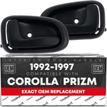 Interior Door Handle, Left & Right For Chevrolet Geo Prizm. Fixed Price $14.99.